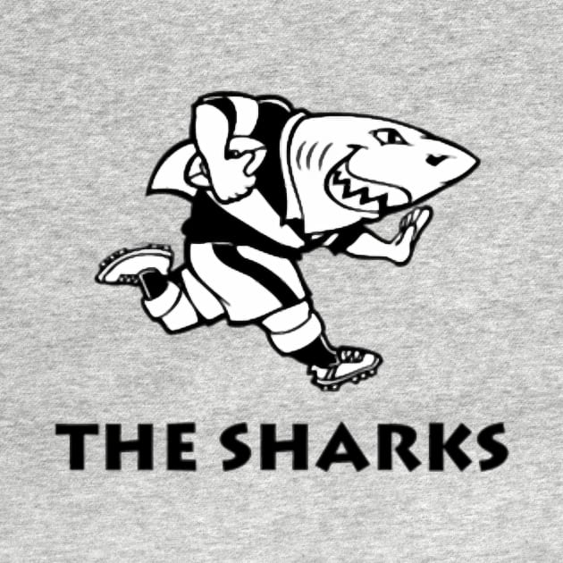 The sharks rugby supporter gear by baconislove